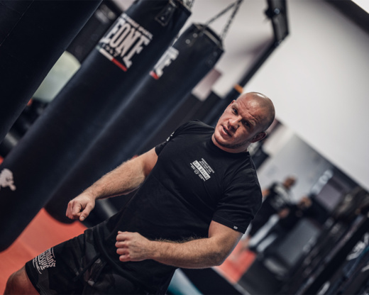 Koszulka T-shirt Dobermans Aggressive "HARD BOXING TS315G" - grafitowa