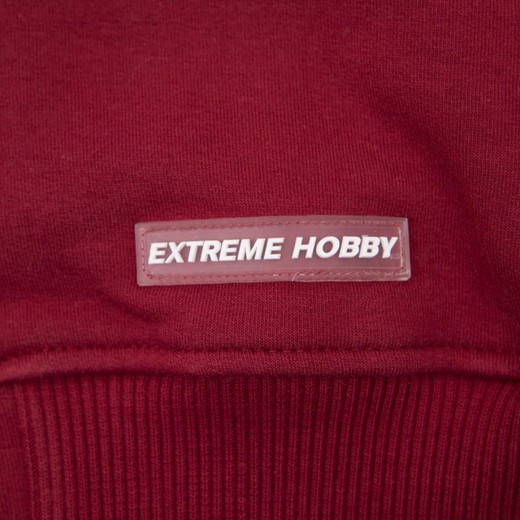 Bluza rozpinana ZIP Extreme Hobby "Sport Line" - bordowa