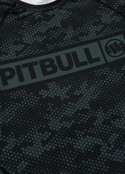 Rashguard PIT BULL "HEX CAMO HILLTOP" - oliwkowy