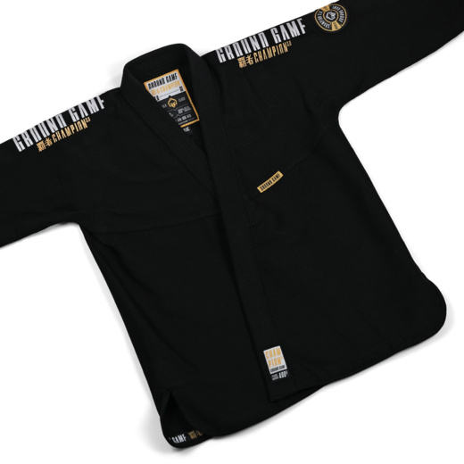 Kimono / Gi for BJJ Ground Game "Champion 3.0" - black