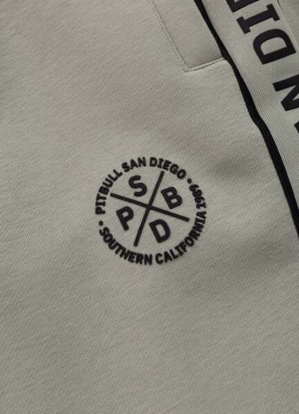 Spodnie dresowe PIT BULL "NEXUS" - szałwiowy