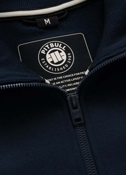 Bluza męska rozpinana PIT BULL "NEXUS" - granatowy