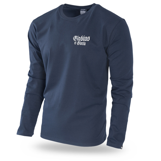 Longsleeve Dobermans Aggressive "GLADIUS" LS302" - granatowy