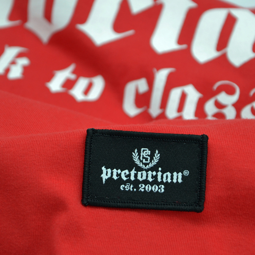 T-shirt Pretorian "Back to classic" - red