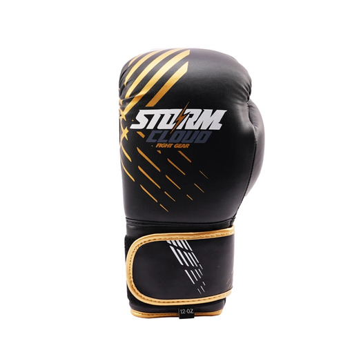 Rękawice bokserskie StormCloud "Lynx" - czarno-złote