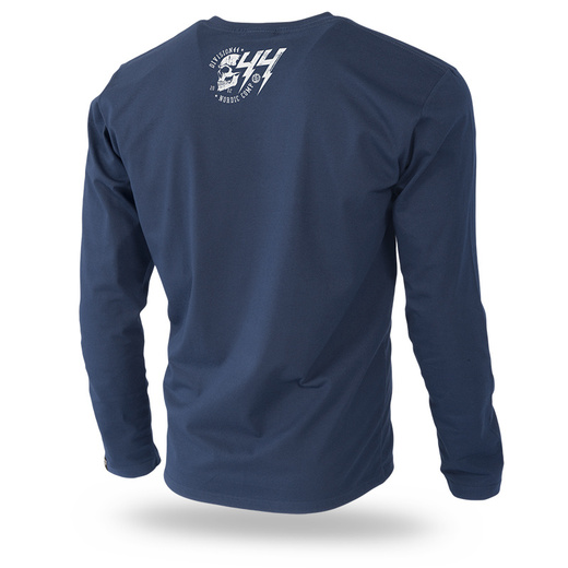 Longsleeve Dobermans Aggressive "THUNDER" LS229" - granatowy