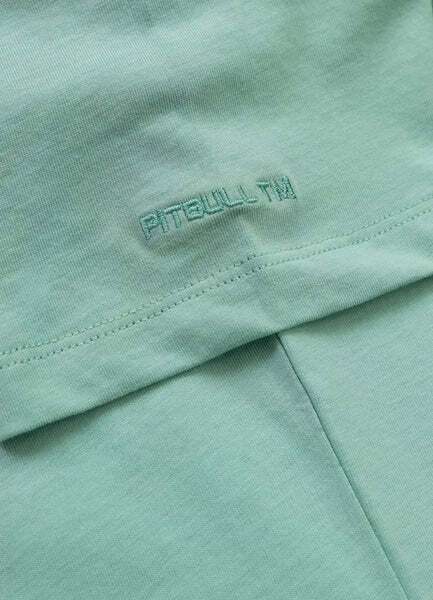Koszulka damska Oversize PIT BULL "PLANET SURF" - miętowy