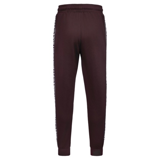 PIT BULL "TAPE LOGO" sweatpants - burgundy