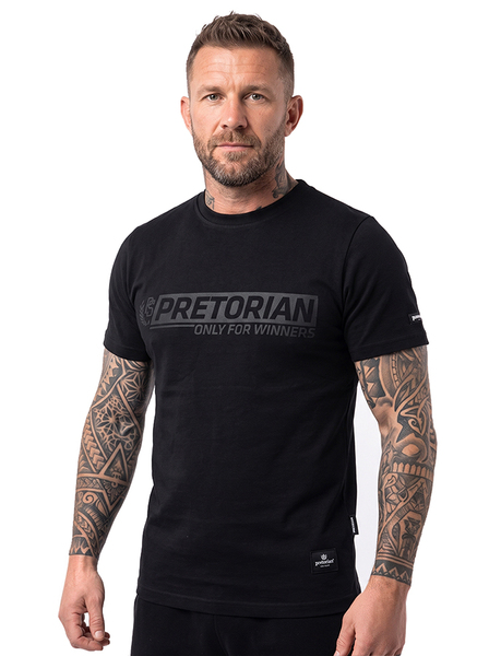 T-shirt Pretorian "Side" - black/black