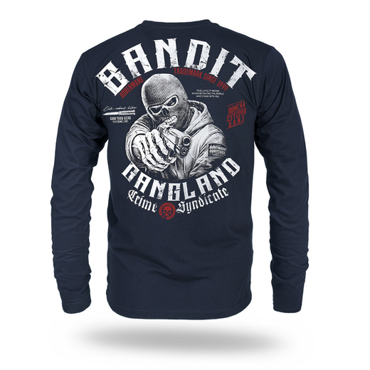 Longsleeve Dobermans Aggressive "BANDIT" LS411 - granatowy