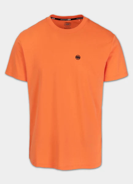 PIT BULL Coolmax &quot;SCOTT&quot; Men&#39;s T-Shirt - Fluorescent Orange