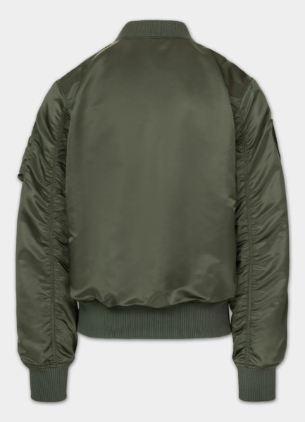 Kurtka bomberka przejściowa PIT BULL "MA-1 AKRON" - oliwkowy