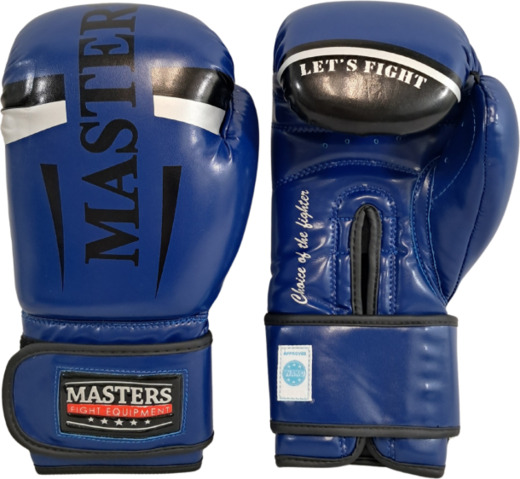 MASTERS RPU-FT Boxing Gloves (WAKO APPROVED) - Blue
