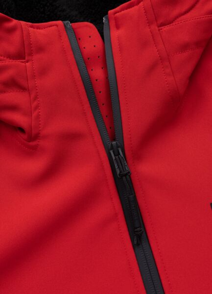 Kurtka softshell PIT BULL "Midway II" - czerwona