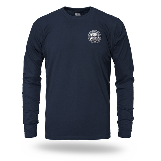 Longsleeve Dobermans Aggressive "MILITARY-ZONE" LS408 - granatowy