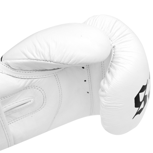 Leather boxing gloves Cohortes "Extenso" - white