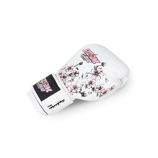 StormCloud boxing gloves "Blizzard Sakura" - white