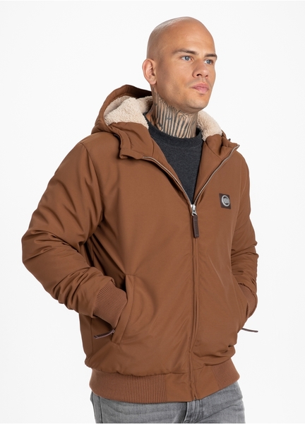 Winter jacket PIT BULL &quot;Elkwood&quot; &#39;20 - brown