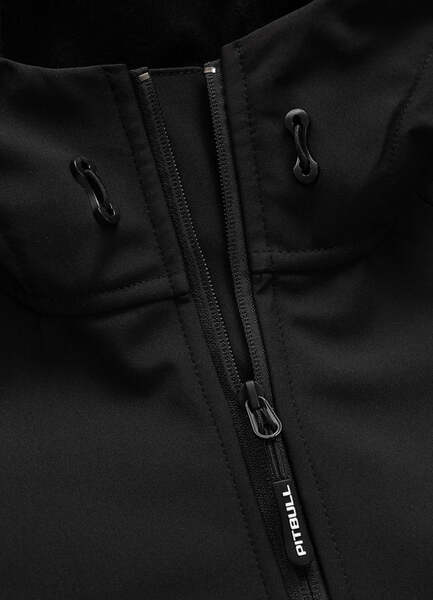 PIT BULL "Rockfish II" Hooded Softshell Jacket - Black