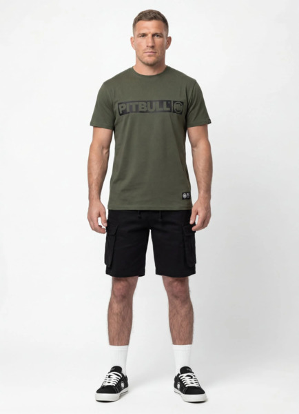 PIT BULL "Hilltop" 170 T-shirt - dark green
