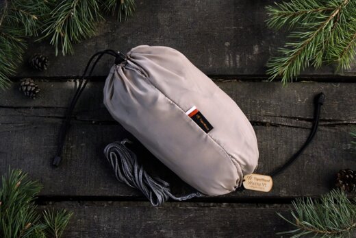 Hamak TIGERWOOD Lekki Ważka V1 – z Moskitierą - pustynny