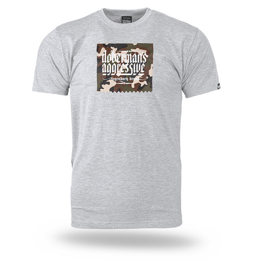 Dobermans Aggressive &quot;CAMO&quot; TS395 T-shirt - gray