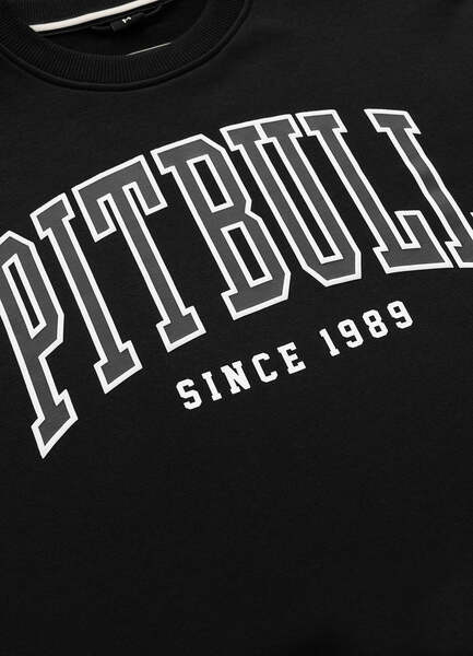 PIT BULL "BADGER" sweatshirt - black