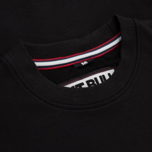 Bluza PIT BULL French Terry "Small Logo" - czarna
