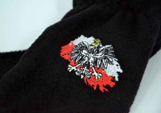 Rękawiczki polarowe Aquila "Orzeł"