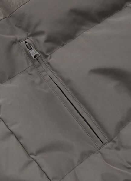 Kurtka zimowa pikowana z kapturem PIT BULL "PATTON" - taupe