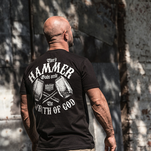 Dobermans Aggressive T-shirt &quot;Thor hammer TS298&quot; - black