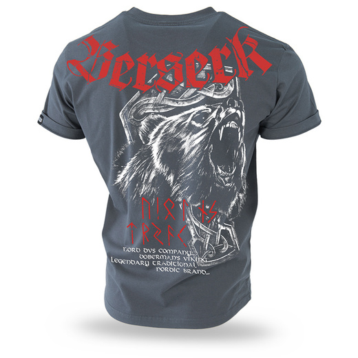 T-shirt Dobermans Aggressive &quot;BERSERK&quot; TS133 - graphite