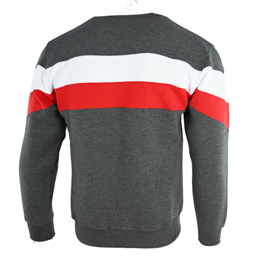 Bluza patriotyczna klasyczna pasy Aquila "Polska" - grafitowa