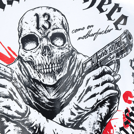 Bluza Dobermans Aggressive "BANG BANG" BC330 - szara