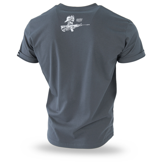 T-shirt Dobermans Aggressive &quot;GUN AND ROLL TS276&quot; - graphite