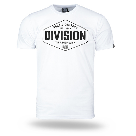 Koszulka T-shirt Dobermans Aggressive "STAMP" TS380 - biała