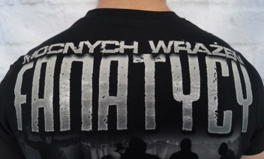 Koszulka "Mocnych Wrażeń FANATYCY" Odzież Uliczna 