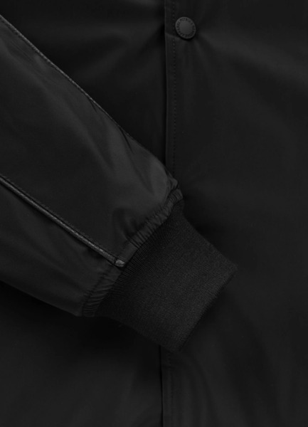 PIT BULL &quot;MANOLITO&quot; transitional baseball jacket - black/black