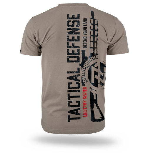 Koszulka T-shirt Dobermans Aggressive "TACTICAL DEFENSE TS399" - beżowy