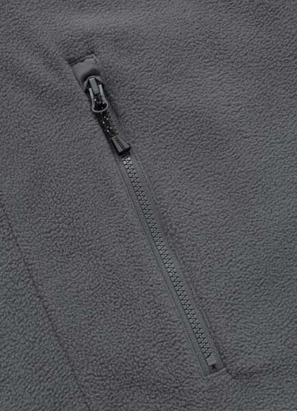 Bluza polarowa rozpinana PIT BYULL "CAMERON" - grafitowy