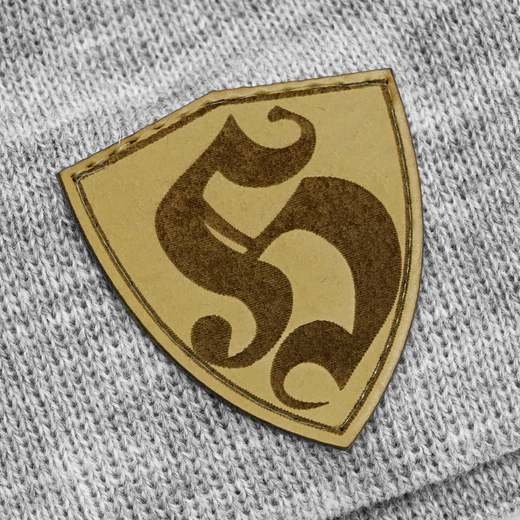 Czapka zimowa Extreme Adrenaline "Hooligans Logo" - szara