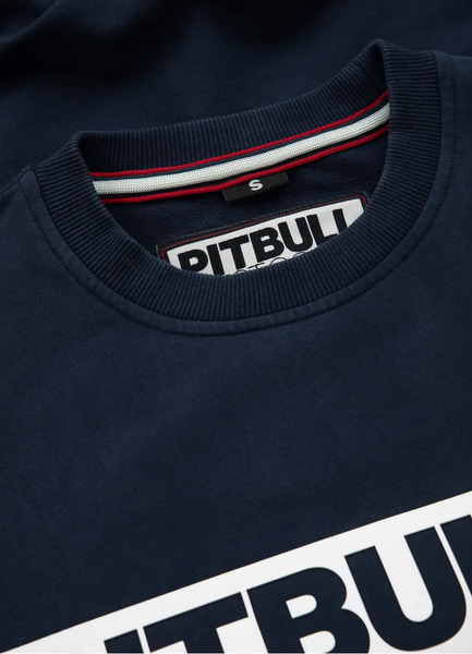PIT BULL French Terry &quot;Albion&quot; sweatshirt - navy blue