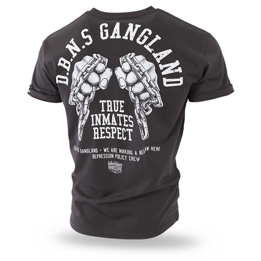 Koszulka T-shirt Dobermans Aggressive "Gangland TS254" - brązowa