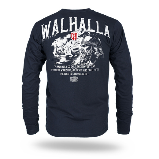 Longsleeve Dobermans Aggressive "WALHALLA" LS364 - navy blue