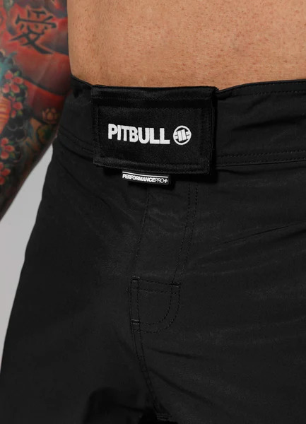 PIT BULL Performance Pro plus &quot;AJP&quot; training shorts - black
