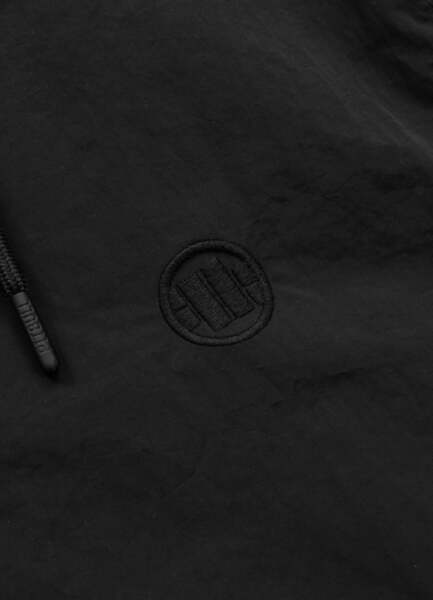 Men&#39;s transitional jacket with hood PIT BULL &quot;STEIN&quot; - burgundy