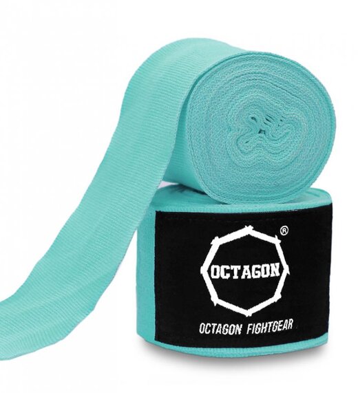 Boxing bandages wrap Octagon 5 m - mint