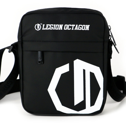 Legion Octagon Siena shoulder bag black/white