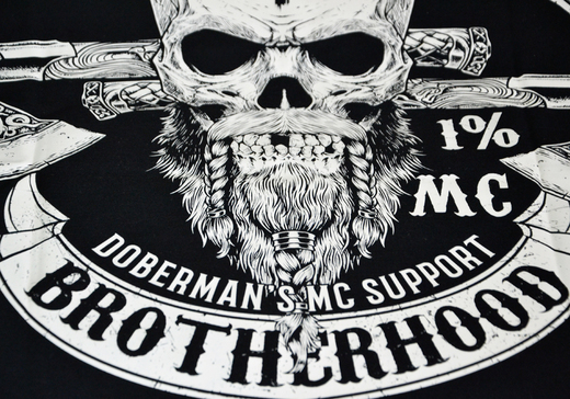 Dobermans Aggressive T-shirt &quot;Viking Horde TS212&quot; - black
