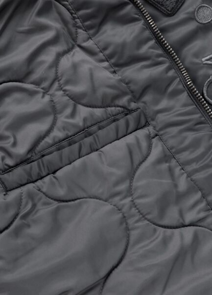 PIT BULL "HACKET" transitional bomber jacket - graphite